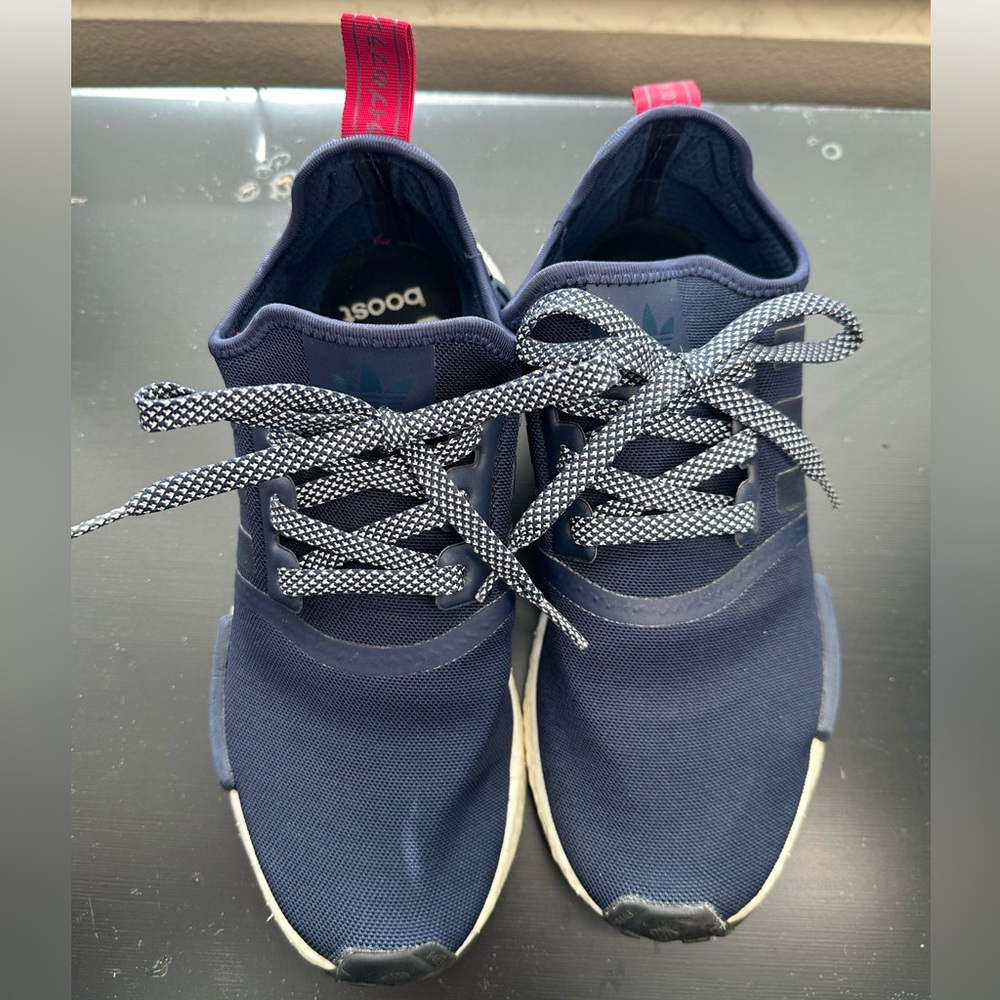 Adidas NMD R1 navy blue burgundy ultraboost - Picture 3 of 4